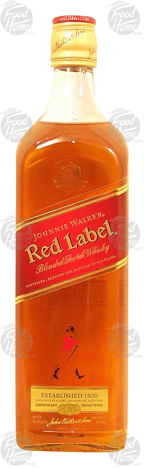 Johnnie Walker Red Label blended scotch whisky, 40% alc. by vol. Full-Size Picture